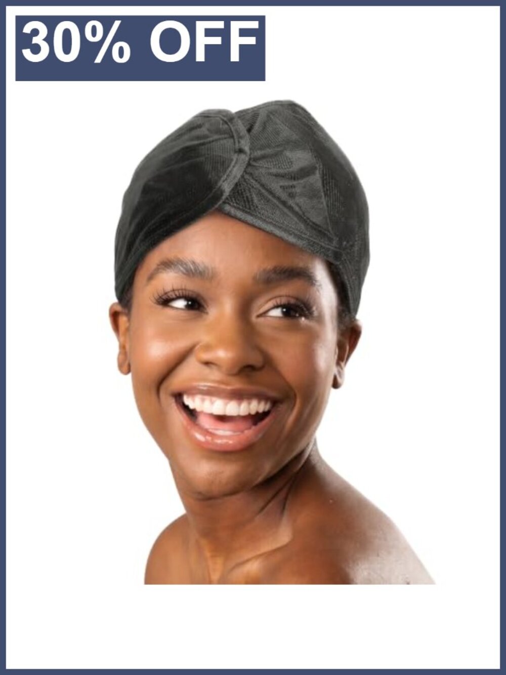 Silky Mesh Hair Wrap for Pixie Cuts - Adjustable Night Cap, Friction-Reducing
